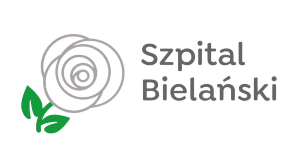 Szpital Bielański im. ks. Jerzego Popiełuszki w Warszawie – logotyp