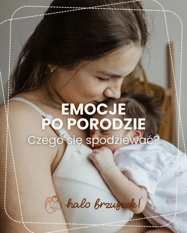 Po porodzie emocje potrafią zaskoczyć swoją intensywnością, zmiennością i tym, że nie zawsze są takie, jakich się spodziewamy.Radość może mieszać się ze zmęczeniem, lękiem czy smutkiem i to wszystko mieści się w normie 😊🤎 Nie trzeba czuć „ciągłego szczęścia”, żeby być dobrą mamą.🤎 Ważne jest, by zauważać swoje emocje i dawać sobie prawo do wsparcia, gdy go potrzeba.Jeśli ten temat jest Ci bliski  zapisz, wróć, udostępnij komuś, komu może się przydać.#halobrzuszek #ciąża #poród #emocjepoporodzie
