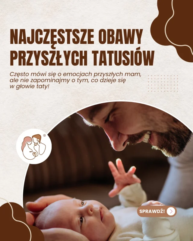 Często porusza się temat emocji przyszłej mamy, ale nie należy zapominać o tatusiach, którzy również przeżywają ciążę i przygotowują się do nowej roli 👨‍🍼🤎Pamiętaj drogi przyszły tato - nie musisz wiedzieć wszystkiego! Doświadczenie przyjdzie z czasem 💪Jeśli jesteś przyszłym tatą – napisz w komentarzu: czego najbardziej się obawiasz przed narodzinami dziecka?#halobrzuszek #bedetata #poród #ciąża #przyszlytata