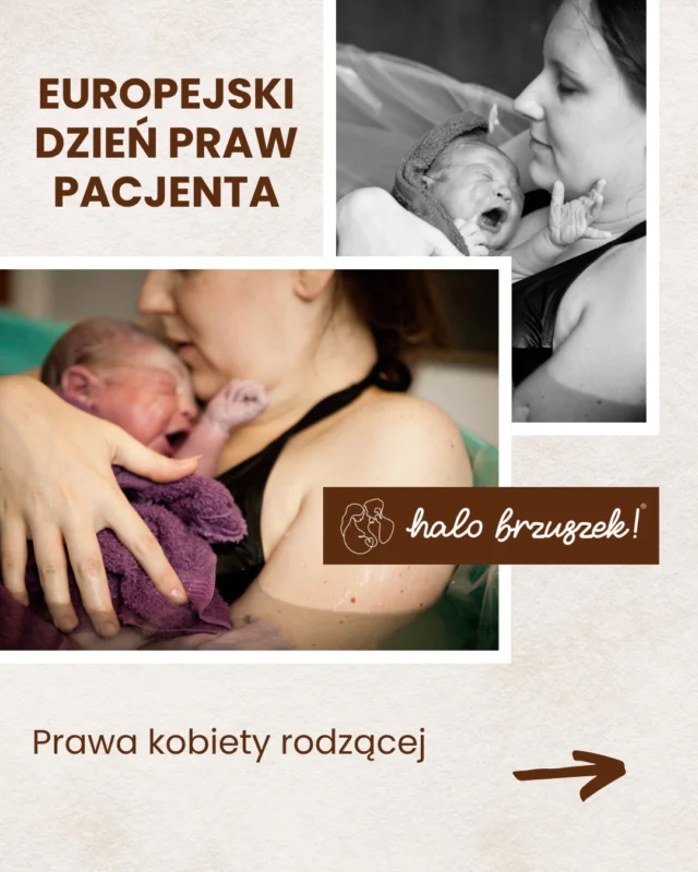 Dziś, w Europejski Dzień Praw Pacjenta, warto powiedzieć to głośno: kobieta rodząca ma swoje prawa! 🤰🤎Poród to nie tylko procedura medyczna, to ważne doświadczenie i zasługujesz, by przejść przez nie z poczuciem bezpieczeństwa i zaopiekowania#halobrzuszek #europejskidzieńprawpacjenta #ciąża #poród #rodzew2026