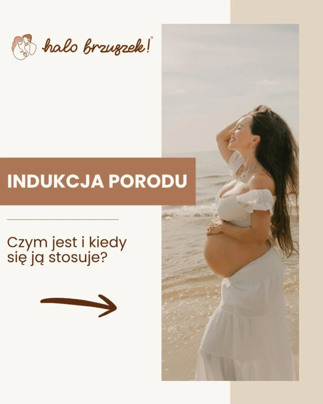 Czym jest indukcja porodu i kiedy się z niej korzysta? 🤰 Najważniejsze informacje w poście - miłej lektury! #halobrzuszek #ciąża #poród #indukcjaporodu