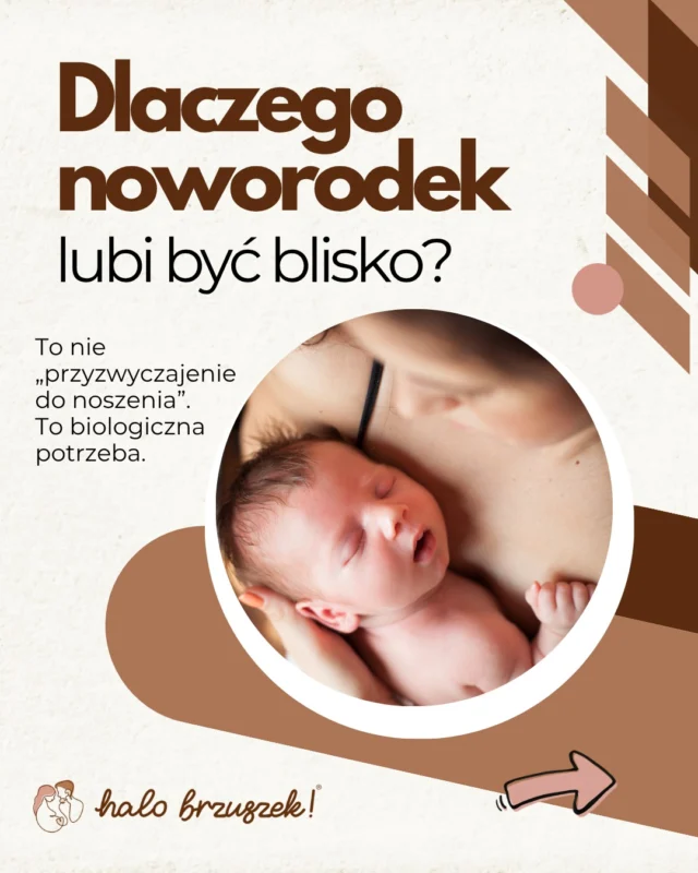 „Nie noś, bo przyzwyczaisz” - a co jeśli powiemy Ci, że dziecko rodzi się przyzwyczajone do bliskości? 👶🤎

Przewiń karuzelę i sprawdź, dlaczego każda forma bliskości jest niezwykle ważna dla malucha! 
#halobrzuszek #nienośboprzyzwyczaisz #ciąża #poród
